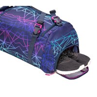 Wave Sporttasche "Stripes Purple"