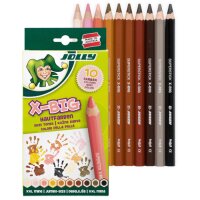 JOLLY X-BIG Buntstifte Hautfarbe 10 Stifte