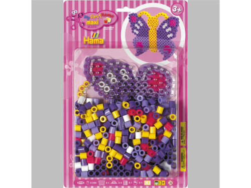 Hama Maxi Bügelperlen Set Schmetterling (große Blister-Packung)