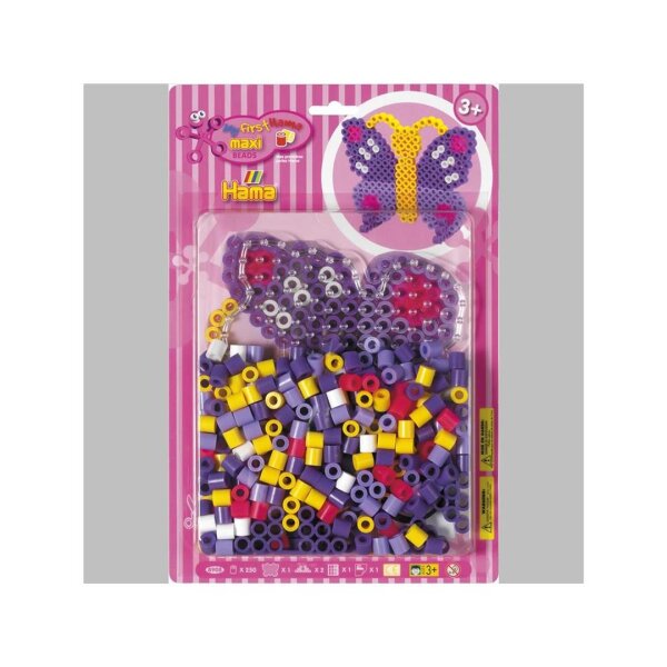 Hama Maxi Bügelperlen Set Schmetterling (große Blister-Packung)
