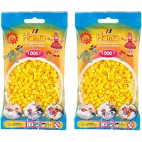 Hama 1000 Midi Bügelperlen - Gelb