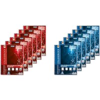 12 X  Stylex Spiral-Collegeblock DIN A4 liniert &...