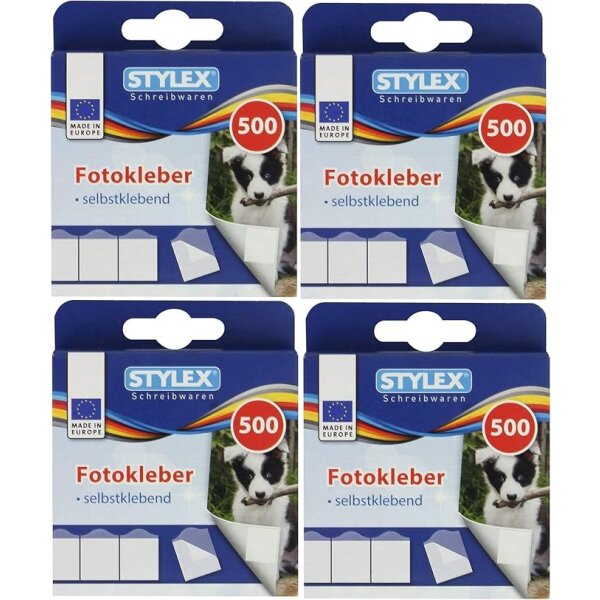 Stylex Fotokleber - 500 Stück