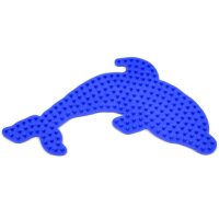 Hama Midi Stiftplatte - Delphin - Hellblau