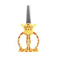 STYLEX Motiv-Kinderschere - Bastelschere - abgerundeten Spitzen -12 cm - 3 Motive