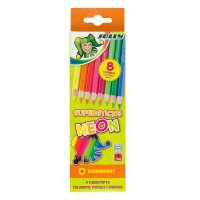 JOLLY Neon Sechskant-Buntstifte Supersticks Neon 8er