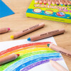 JOLLY Supersoft 3 in 1 Buntstift, Wachsmalkreide Aquarellstift