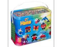 Hama 30.000 Midi Bügelperlen im Eimer / Box - 22...