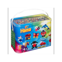 Hama 30.000 Midi Bügelperlen im Eimer - 22 Farben...