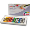Pentel Stoffmalfarben/ Stoffmalkreide 15er Set-Fabric Fun PTS, CE-zertifiziert,