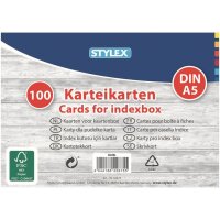 Stylex Karteikarten A5