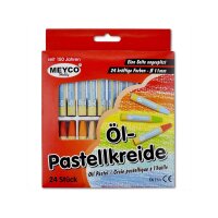 MEYCO Öl-Pastellkreide 24er Set, 11 x 76 mm