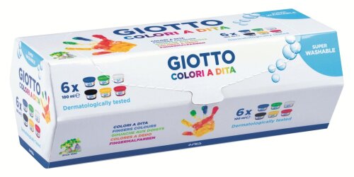 LYRA GIOTTO Dita Fingermalfarbe 6x100 ml