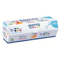 LYRA GIOTTO Dita Fingermalfarbe 6x100 ml