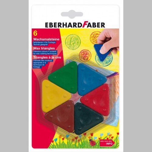 Eberhard Faber DICKI Wachsmalsteine 6er