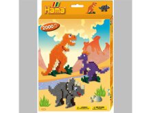 Hama 2.000 Midi Bügelperlen Set - Dinosaurier