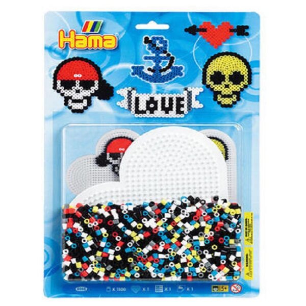 Hama Midi Bügelperlen Set Totenköpfe - Ausverkauf