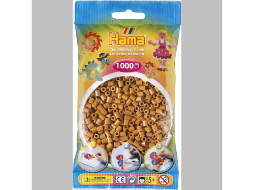 Hama 1000 Midi Bügelperlen - Hellbraun