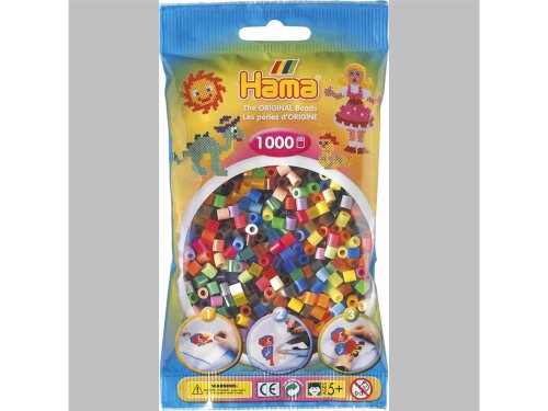 Hama 1000 Midi Bügelperlen - Mischung - Ausverkauf