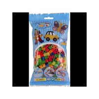 Hama  Maxi Bügelperlen 500st - 8472 Neon Mischung