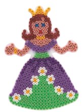 Hama Stiftplatte für Midi Bügelperlen, Prinzessin