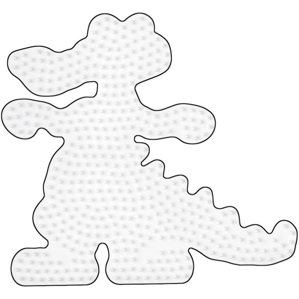 Hama Stiftplatte für Midi Bügelperlen, Krokodil