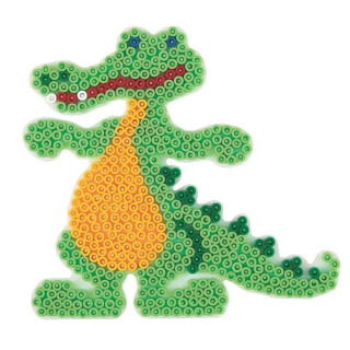 Hama Stiftplatte f&uuml;r Midi B&uuml;gelperlen, Krokodil