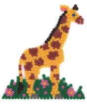 Hama Stiftplatte für Midi Bügelperlen, Giraffe