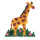 Hama Stiftplatte für Midi Bügelperlen, Giraffe
