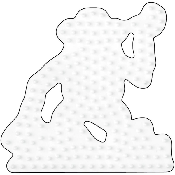 Hama Stiftplatte für Midi Bügelperlen, Affe