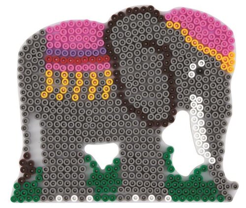 Hama Stiftplatte für Midi Bügelperlen, Elefant