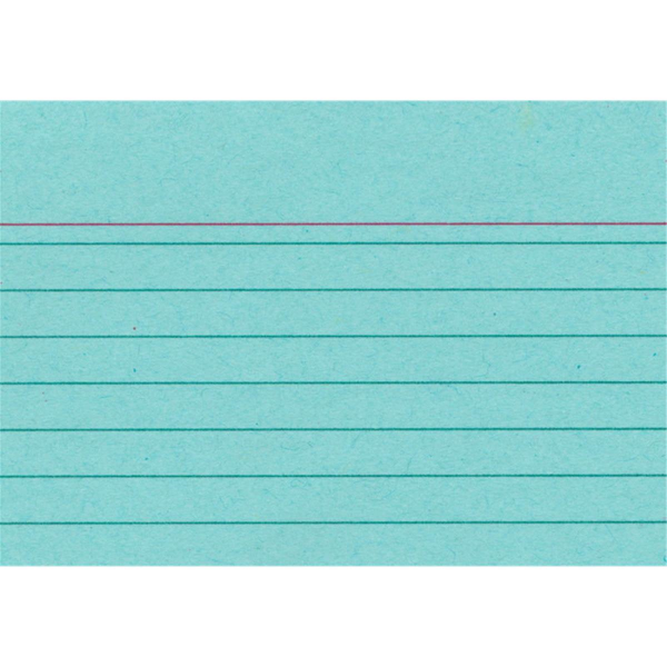 Stylex Karteikarten DIN A8 liniert 100er Packung farbig sortiert