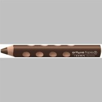 LYRA Groove Triple 1 Stift, Dunkelbraun
