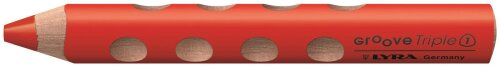 LYRA Groove Triple 1 Stift, Rot