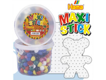 Hama MAXI STICK Set 250 Stecker + 2 Lochplatten