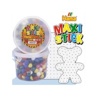 Hama MAXI STICK Set 250 Stecker + 2 Lochplatten