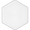 Hama Stiftplatte f&uuml;r Midi B&uuml;gelperlen, Sechseck gro&szlig;