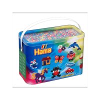 Hama 30.000 Midi Bügelperlen im Eimer - Pastell...