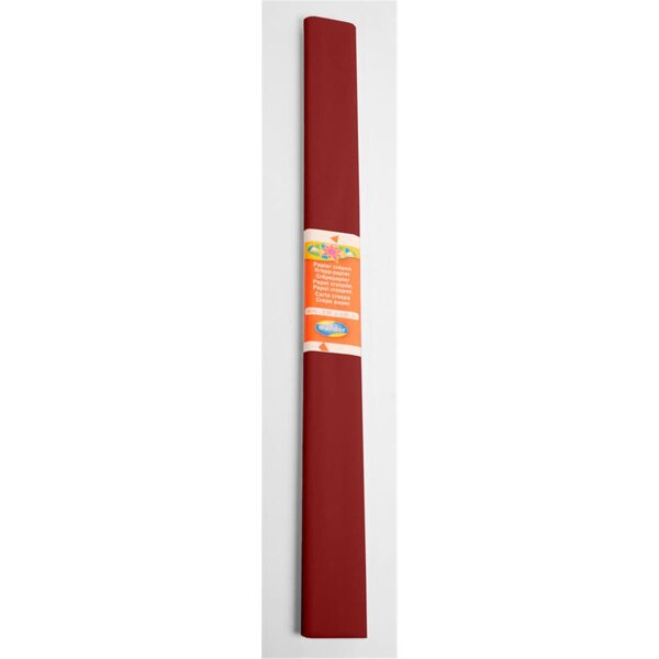 Maildor Krepppapier 50 x 250 cm, Bordeaux Rot