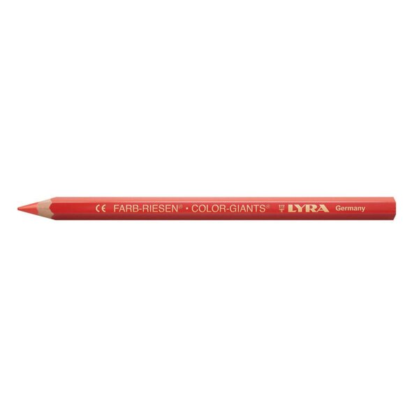 LYRA Farb-Riesen Einzelstift lackiert, Scharlach dunkel