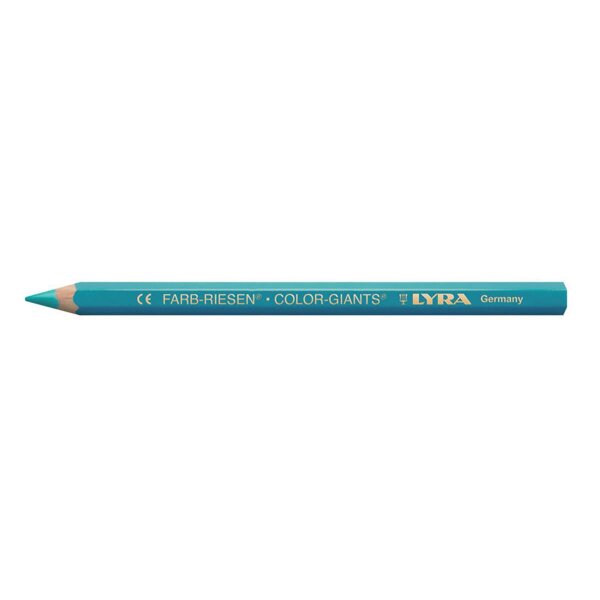 LYRA Farb-Riesen Einzelstift lackiert, Pfauenblau