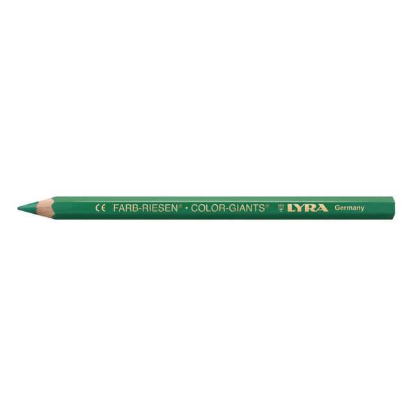 LYRA Farb-Riesen Einzelstift lackiert, Wiesengrün