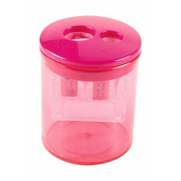 Stylex Doppelanspitzer Tonne, Pink/Rot