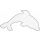 Hama Stiftplatte für Midi Bügelperlen, Delfin
