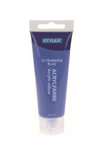 Stylex Acrylfarbe 83 ml, Ultramarinblau