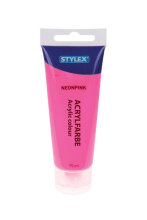 Stylex Acrylfarbe 83 ml, Neonpink