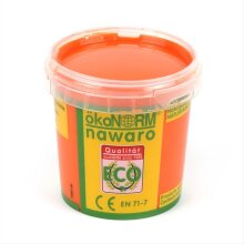 ökoNORM nawaro Fingermalfarbe 150g, Orange