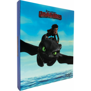 DreamWorks DRAGONS Ringbuch, Blau