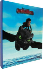 DreamWorks DRAGONS Ringbuch, Blau