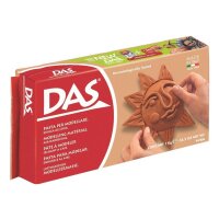 DAS lufthärtende Modelliermasse 1000g, Terrakotta
